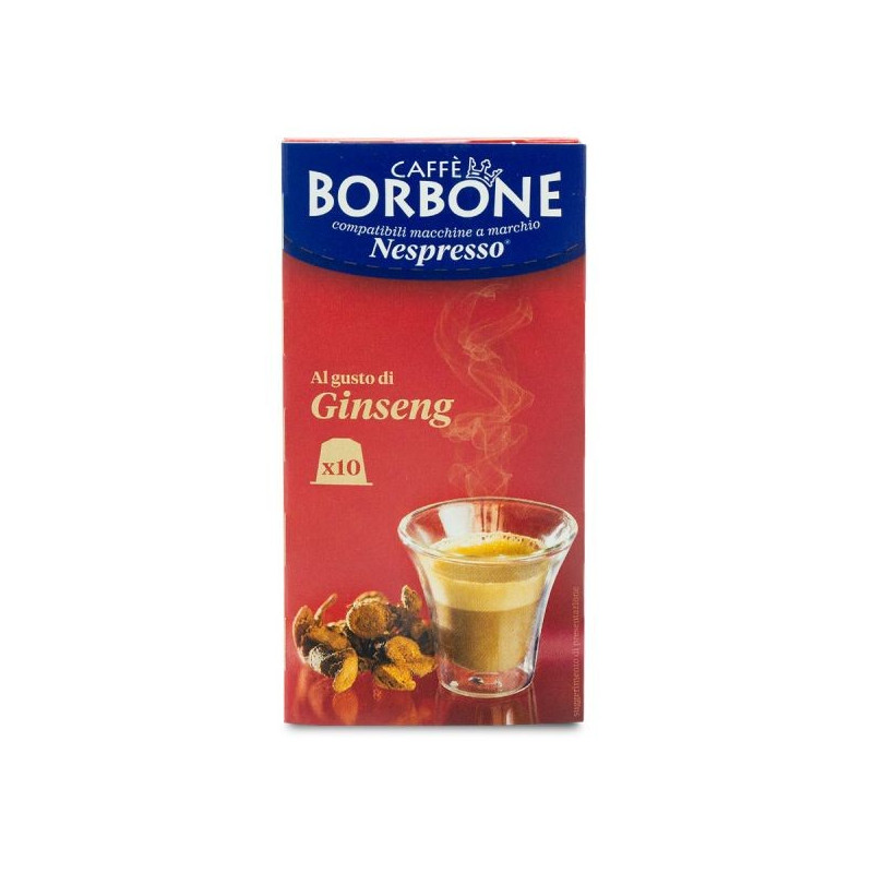Ginseng Nespresso Borbone 10 capsule