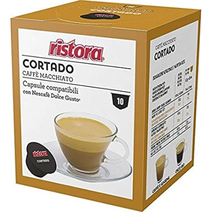ristora dolce gusto cortado 10 capsule