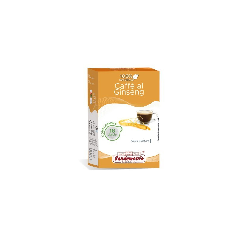 Caffè al Ginseng Sandemetrio 18 Cialde ese 44mm