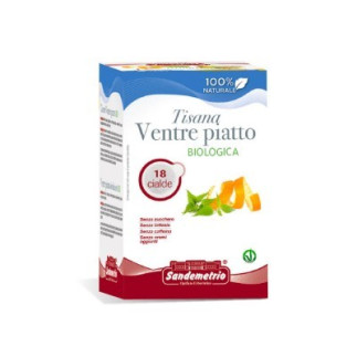 tisana ventre piatto bio sandemetrio 18 cialde