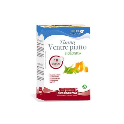tisana ventre piatto bio sandemetrio 18 cialde