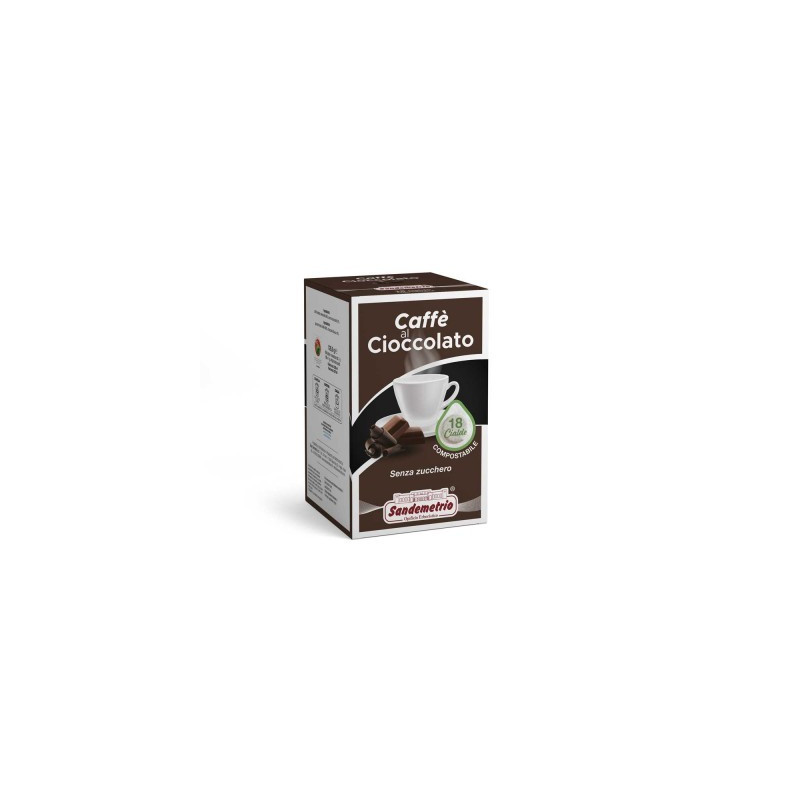 Sandemetrio Caffè al Cioccolato 18 Cialde ese 44 mm