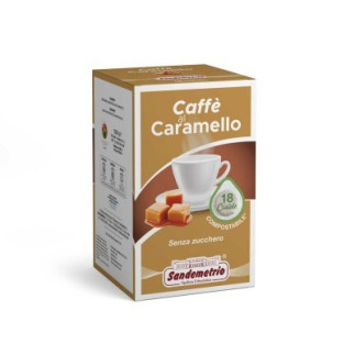 sandemetrio caffe caramello 18 cialde