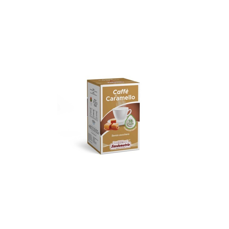 Sandemetrio Caffè al Caramello Sandemetrio 18 Cialde ese 44 mm
