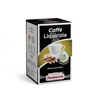 caffe alla liquirizia sandemetrio 18 cialde