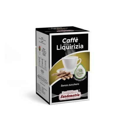 caffe alla liquirizia sandemetrio 18 cialde