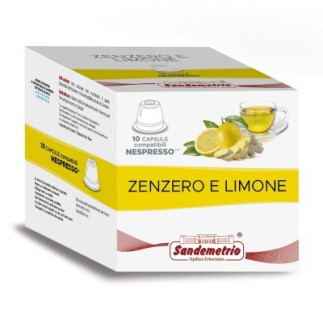 capsule sandemetrio zenzero e limone nespresso