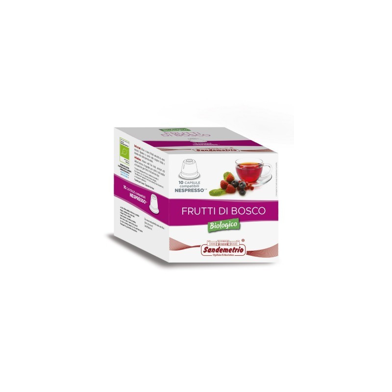 Sandemetrio Frutti di Bosco 10 capsule Compatibili Nespresso