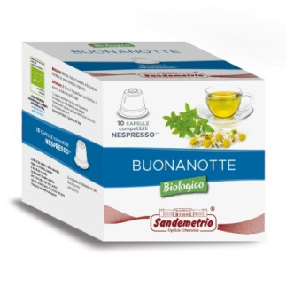 sandemetrio capsule tisana buona notte nespresso