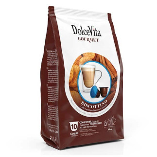 compatibile dolce vita biscottino nespresso 10 capsule
