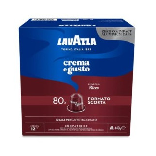 Lavazza Crema e Gusto Ricco 80 Capsule: Alluminio Capsule Compatibile Nespresso | Vendita Online