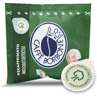 Borbone Cialda Decaffeinato - Filtro in Carta ESE 44 mm - 100 pz