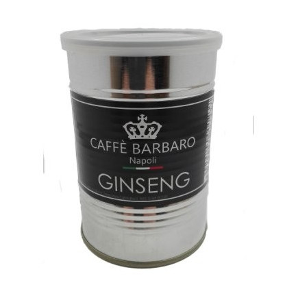 barbaro barattolo caffè macinato ginseng 125gr