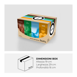 Dolce Vita Gourmet Cortado Compatibile a Modo Mio 160 Capsule