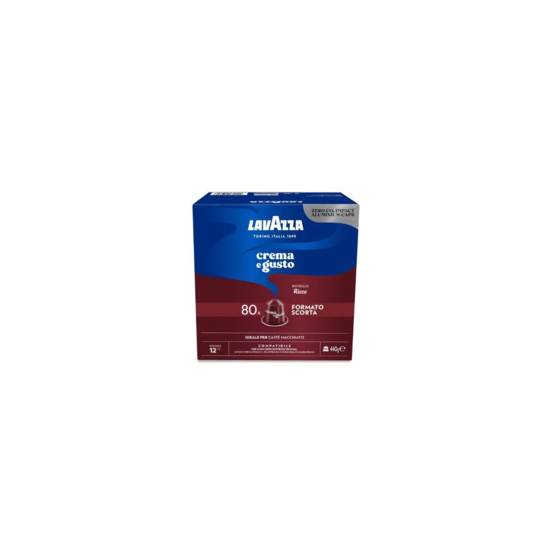 Lavazza Crema e Gusto Ricco Nespresso 80 Capsule