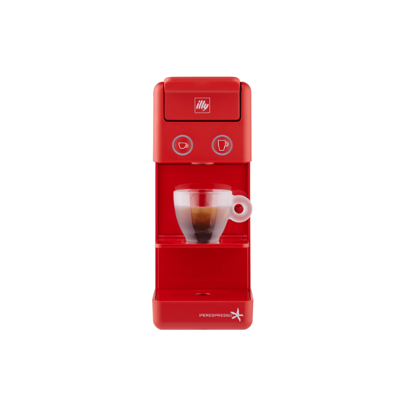 Macchina da caffè Illy Rossa automatica Y3.3 a capsule Iperespresso