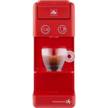 Macchina da caffè Illy Rossa automatica Y3.3 a capsule Iperespresso