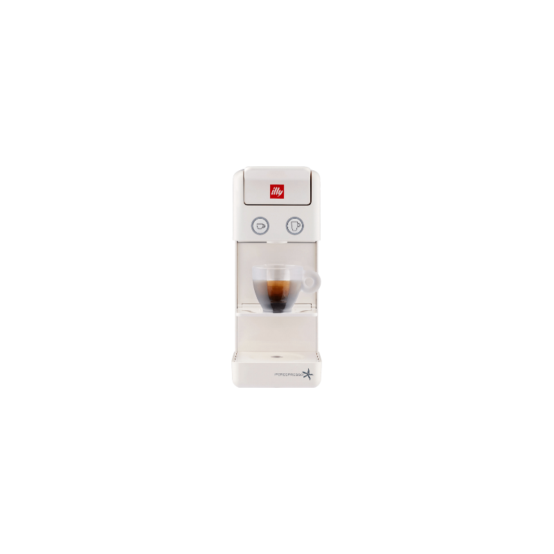 Macchina da caffè Illy Bianca automatica Y3.3 a capsule Iperespresso