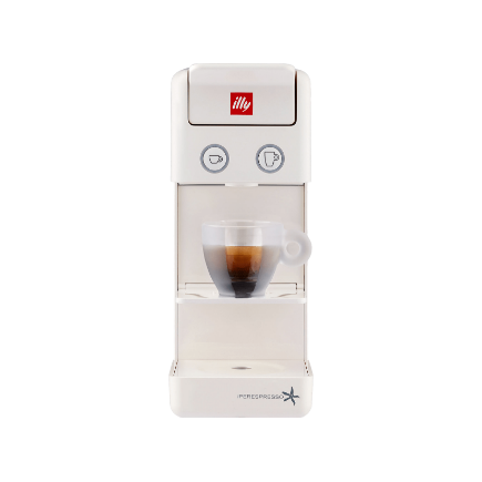 Macchina da caffè Illy Bianca automatica Y3.3 a capsule Iperespresso