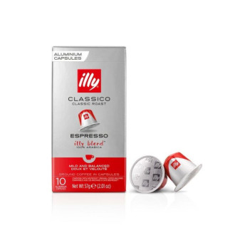 Illy Classico 500 capsule compatibili nespresso in alluminio