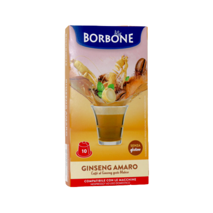 10 capsule borbone ginseng amaro nepsresso | Vendita Online