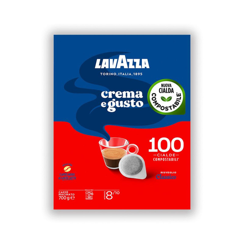 Caffè Lavazza Crema e Gusto Classico 100 cialde