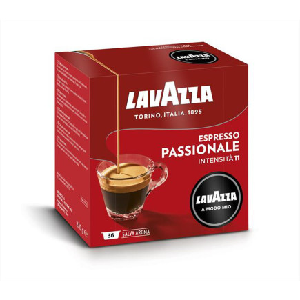 216 Capsule Caffè Lavazza a Modo Mio Passionale