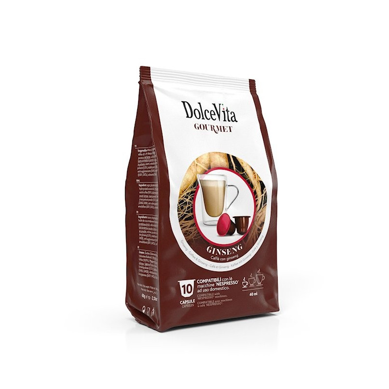 Capsule Dolce Vita Ginseng Dolce Nespresso300