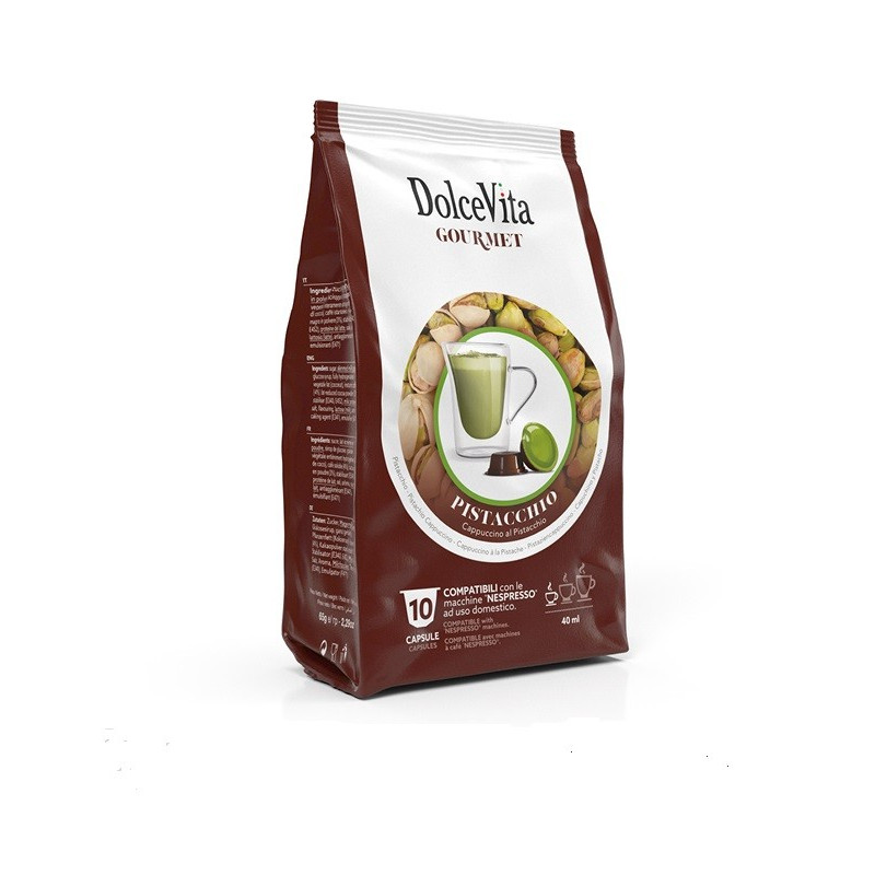 Dolce Vita Capsule Pistacchio Compatibili Nespresso240