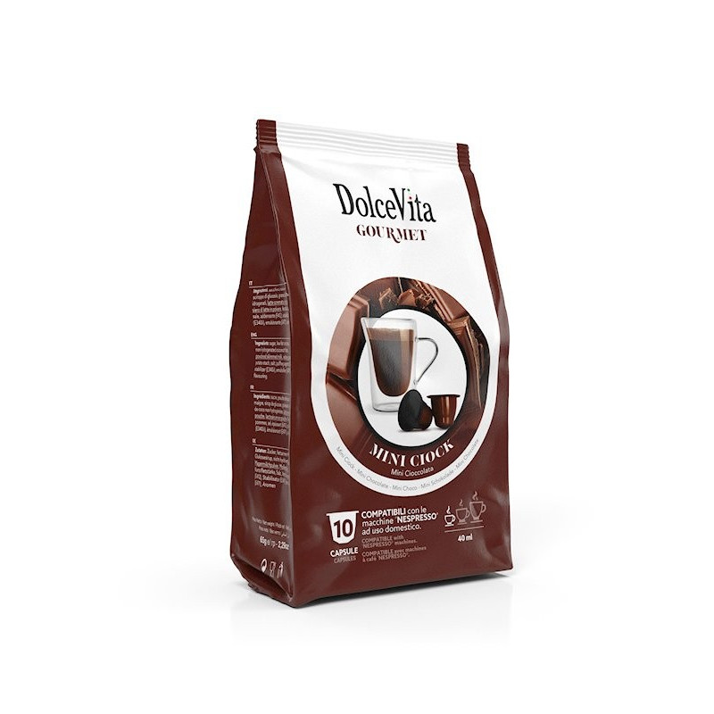 Dolce Vita Capsule Miniciock Compatibili  Nespresso 120
