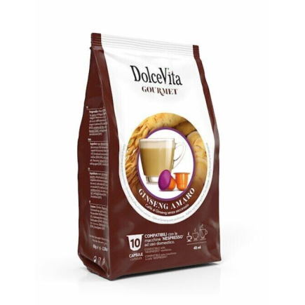 Dolce VitaCapsule Ginseng amarocompatibili  nespresso360