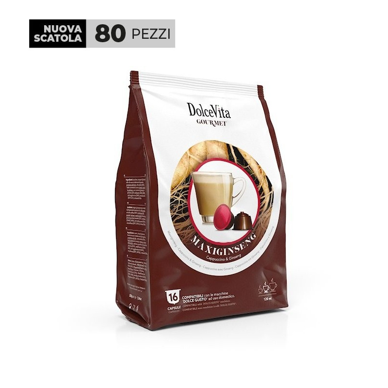 Dolce vita Ginseng Amaro 16 capsule dolce gusto