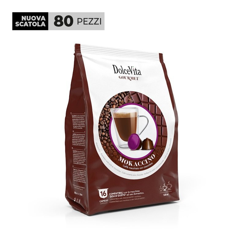 Dolce Vita Mokaccino 80 capsule dolce gusto Dolce Vita Mokaccino 80 capsule dolce gusto