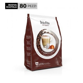 Cappuccino Dolce Vita 80 capsule Compatibili dolce gusto
