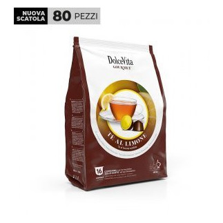 Thè al Limone Dolce Vita 80 capsule Compatibili Dolce Gusto