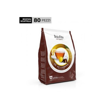 Thè al Limone Dolce Vita 80 capsule Compatibili Dolce Gusto