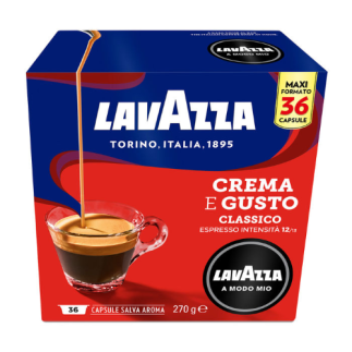 Lavazza a Modo Mio Crema e Gusto Classico  108 capsule
