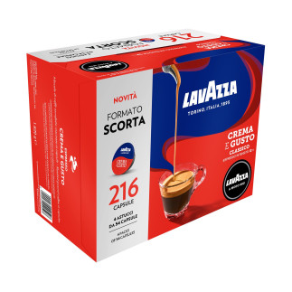Capsule Lavazza a Modo Mio Crema e Gusto Classico 216 pz Miglior Prezzo Capsule Lavazza a Modo Mio Crema e Gusto Classico 216 pz Miglior Prezzo
