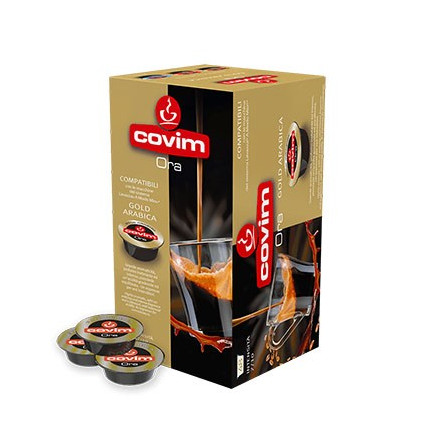 Covim Caffè in Capsule Ora (compatibili A Modo Mio) miscela Gold Arabica 2x48 pz