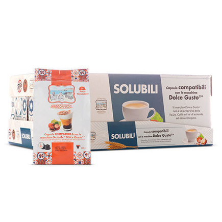Scatola To.Da Gattopardo Dolce Gusto Nocciolino 16 capsule