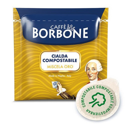 Borbone Oro Cialde - Filtro in Carta ESE 44 mm -150 pz