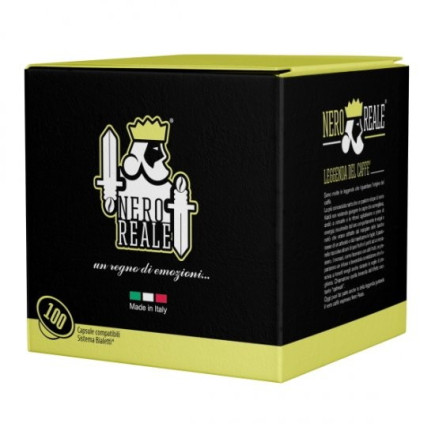 Nero Reale bialetti nobile 300 capsule