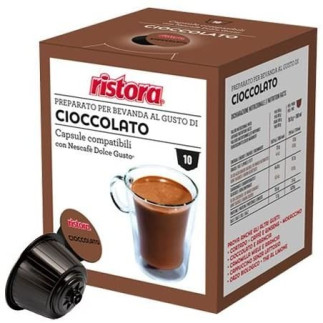 Capsule Ristora Dolce Gusto Cioccolato 10 Capsule.