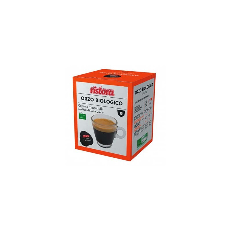Ristora  Dolce Gusto Orzo Bio 10 capsule. In Offerta