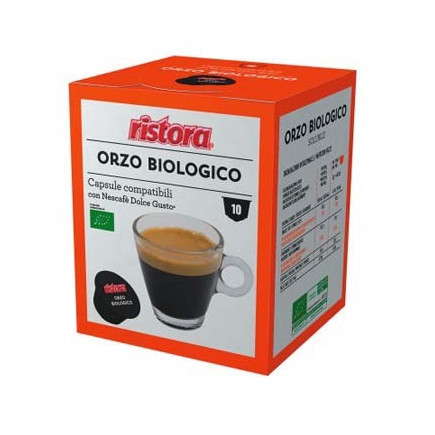 Ristora  Dolce Gusto Orzo Bio 10 capsule. In Offerta