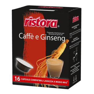 Capsule Ristora A Modo Mio Ginseng Dolce 16 capsule.