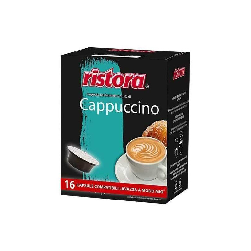 Ristora a modo mio Cappuccino 16 capsule offerta.