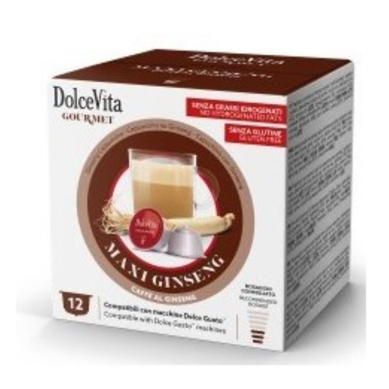 Maxi Ginseng Dolce Vita 216 capsule Compatibili dolce gusto