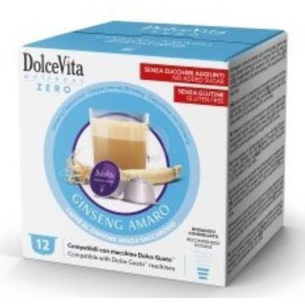 Dolce vita Ginseng Amaro dolce gusto 12 capsule