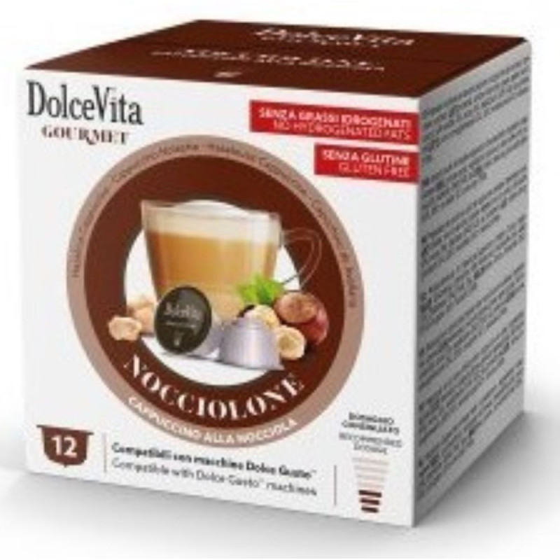 Dolce Vita Nocciolone dolce gusto 144 capsule Dolce Vita Nocciolone dolce gusto 144 capsule